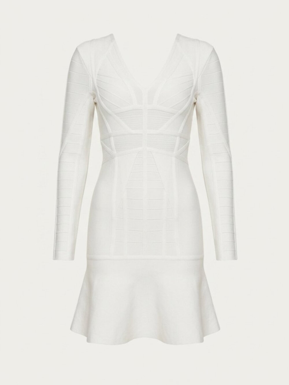 Hervé Léger Long Sleeve Dress | XS | Original Retail $1,190